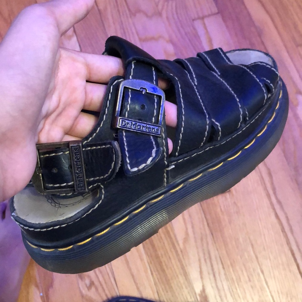 Doc marten platforms barely worn